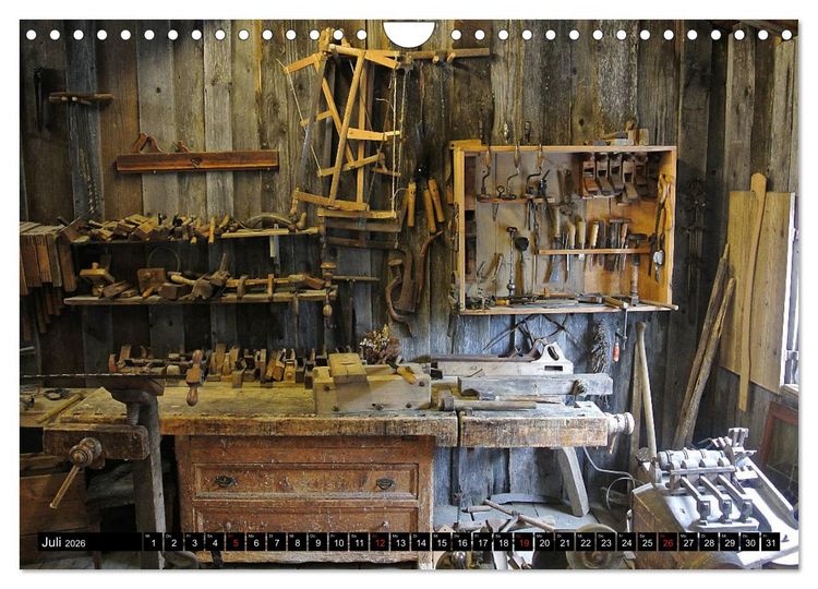 Produktbild: Das Handwerk - Kalender der Arbeit (Wandkalender 2026 DIN A4 quer), CALVENDO Monatskalender