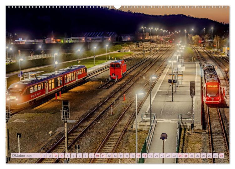Produktbild: Aue - Bad Schlema Erzgebirge (Wandkalender 2026 DIN A2 quer), CALVENDO Monatskalender