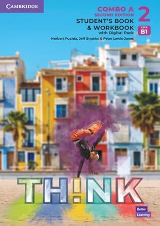 Produktbild: Think Level 2 Student's Book and Workbook with Digital Pack Combo a British English