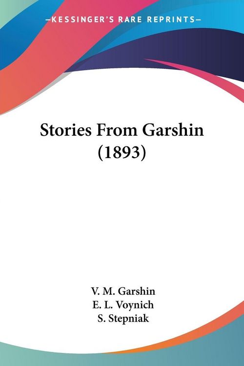 Produktbild: Stories From Garshin (1893)