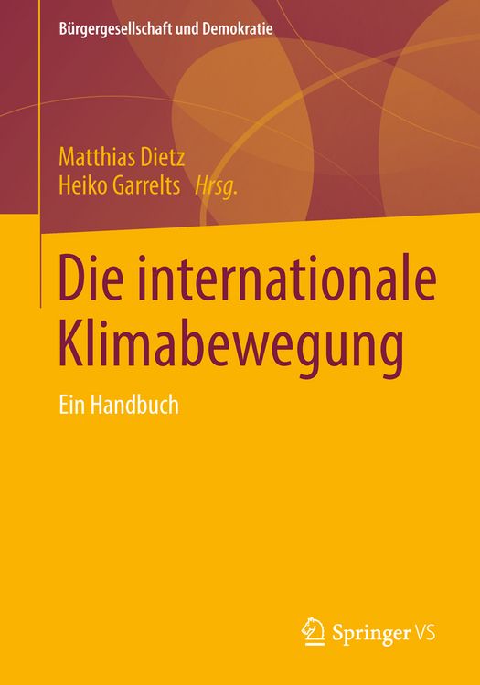 Produktbild: Die internationale Klimabewegung