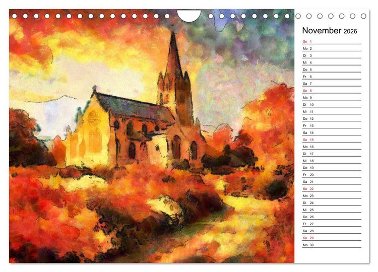 Produktbild: Fr&uuml;her Impressionismus (Wandkalender 2026 DIN A4 quer), CALVENDO Monatskalender