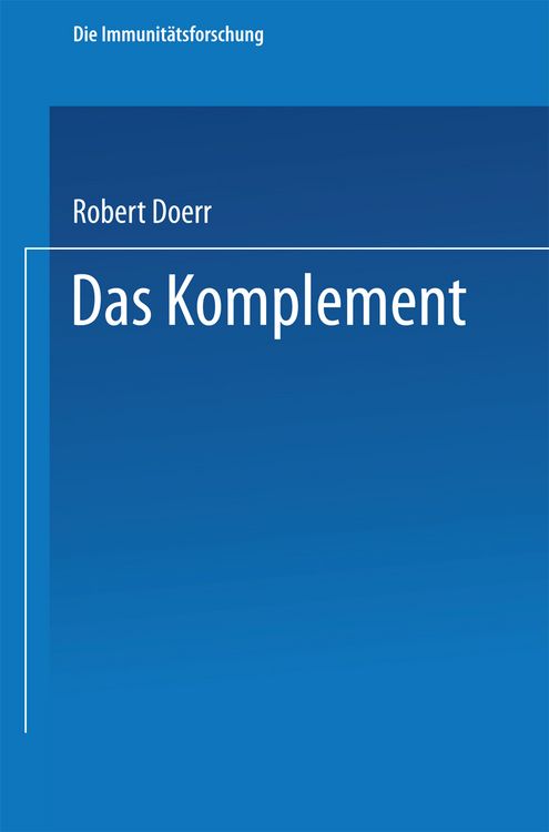 Produktbild: Das Komplement