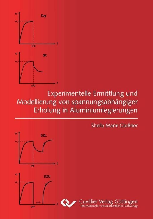 Produktbild: Experimentelle Ermittlung und Modellierung von spannungsabh&auml;ngiger Erholung in Aluminiumlegierungen