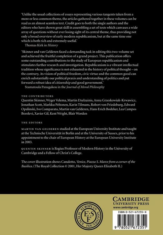 Produktbild: Republicanism and Constitutionalism in Early Modern Europe