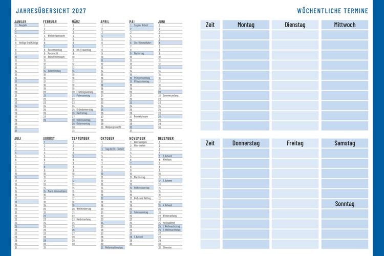 Produktbild: Uli Stein Terminplaner 2027: Taschenkalender