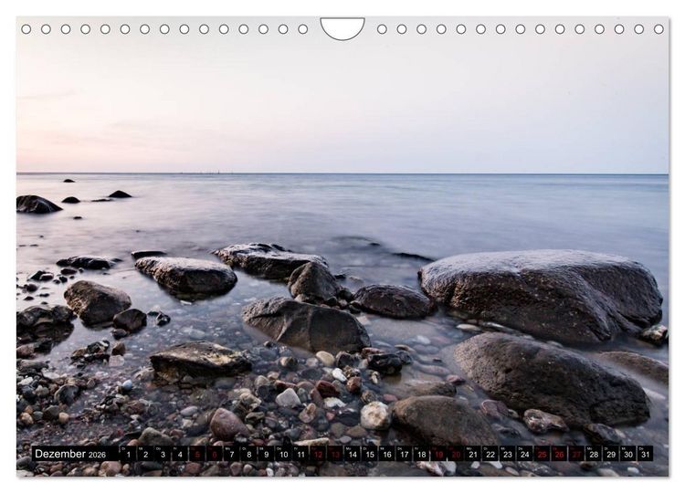Produktbild: Insel Fehmarn - Impressionen eines Sommertages an der Ostsee (Wandkalender 2026 DIN A4 quer), CALVENDO Monatskalender