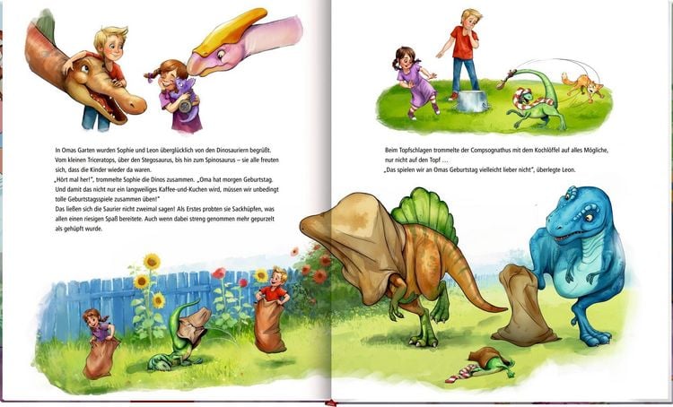Produktbild: Dinosaurier auf Omas Geburtstag (Bd. 5)
