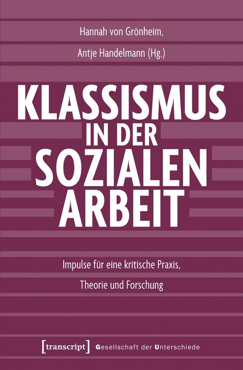 Produktbild: Klassismus in der Sozialen Arbeit