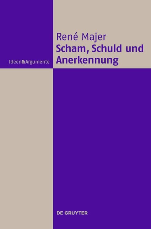 Produktbild: Scham, Schuld und Anerkennung