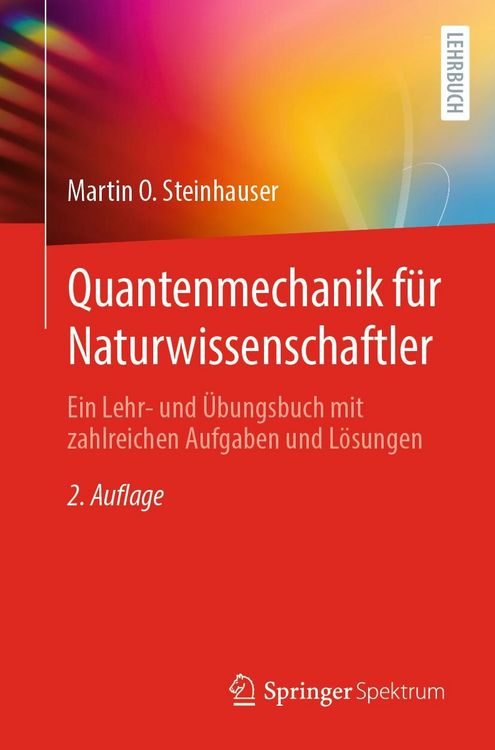 Produktbild: Quantenmechanik f&uuml;r Naturwissenschaftler