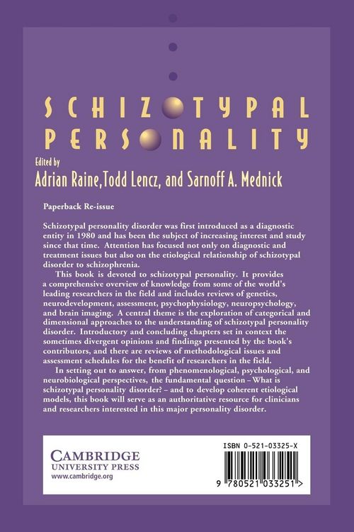 Produktbild: Schizotypal Personality