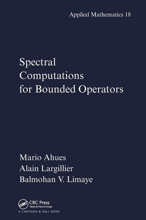 Produktbild: Spectral Computations for Bounded Operators