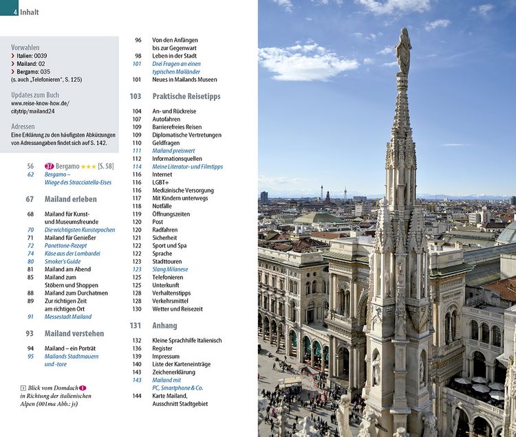 Produktbild: Reise Know-How CityTrip Mailand und Bergamo