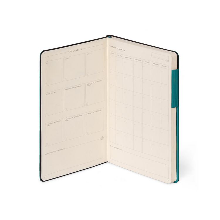 Produktbild: Legami Notizbuch unbedruckt Medium - Malachitgr&uuml;n