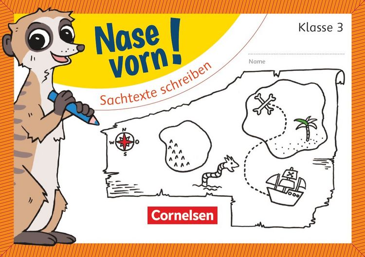 Produktbild: Nase vorn! - Deutsch - &Uuml;bungshefte - 3. Schuljahr