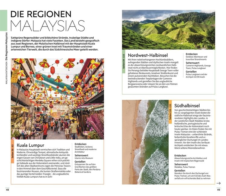 Produktbild: Vis-&agrave;-Vis Reisef&uuml;hrer Malaysia & Singapur