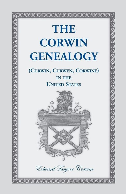 Produktbild: The Corwin Genealogy