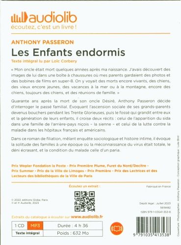 Produktbild: Les enfants endormis