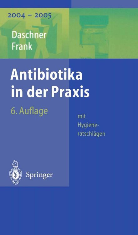 Produktbild: Antibiotika in der Praxis mit Hygieneratschl&auml;gen