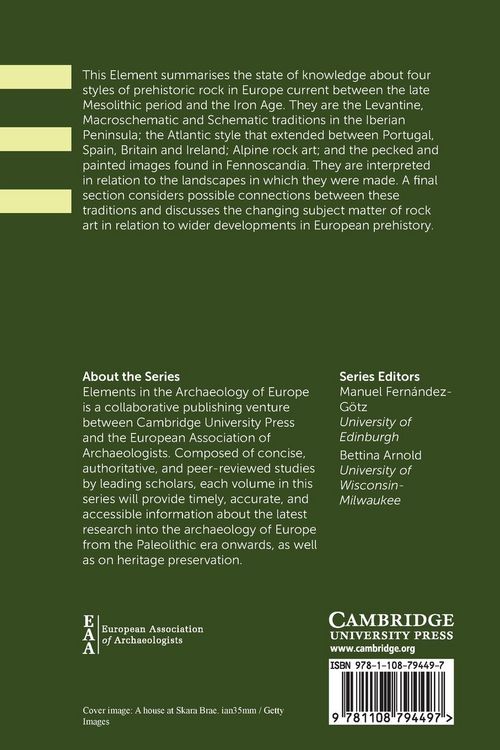 Produktbild: A Comparative Study of Rock Art in Later Prehistoric Europe