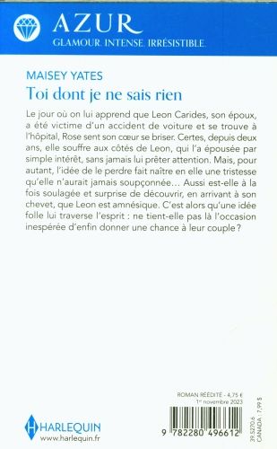 Produktbild: Toi dont je ne sais rien