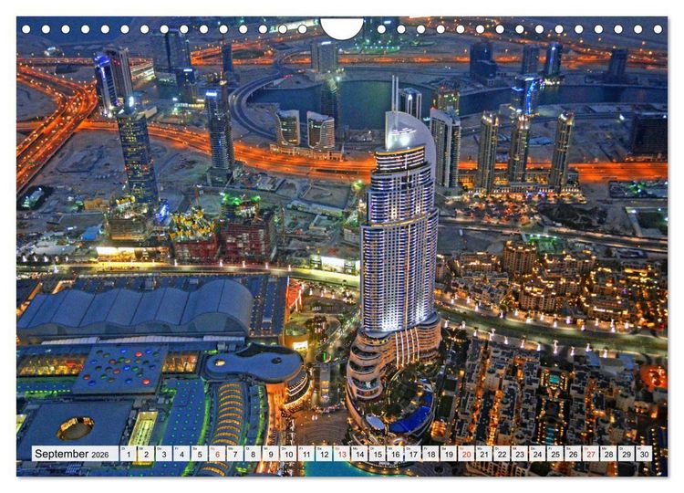 Produktbild: Einzigartiges DUBAI, die Metropole der Superlative (Wandkalender 2026 DIN A4 quer), CALVENDO Monatskalender