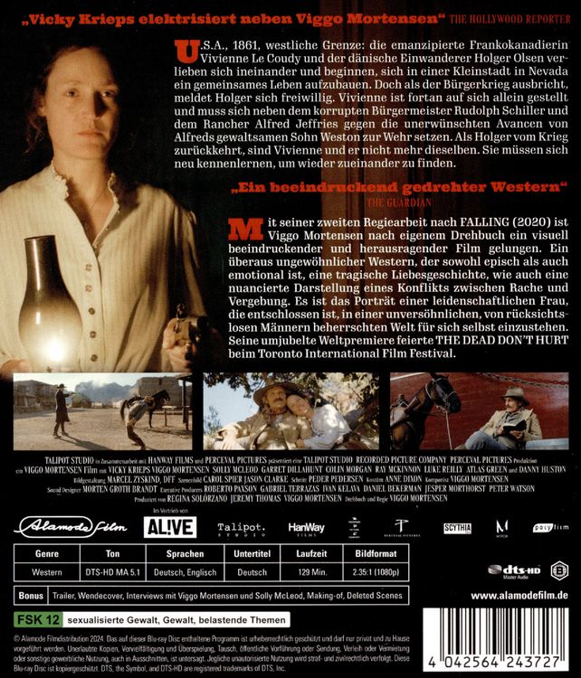 Produktbild: The Dead Don't Hurt