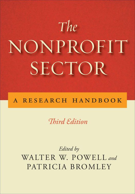 Produktbild: The Nonprofit Sector