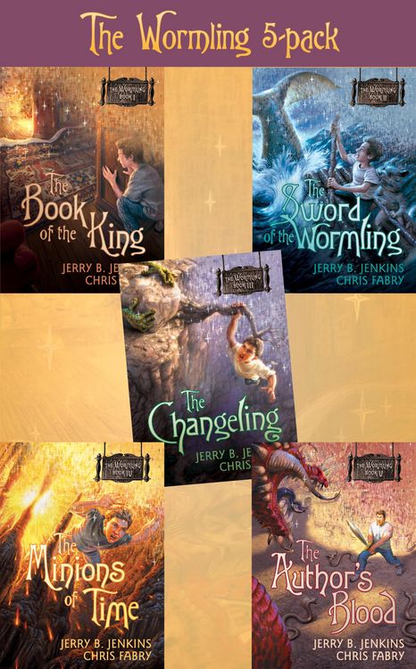 Produktbild: The Wormling 5-Pack: The Book of the King / The Sword of the Wormling / The Changeling / The Minions of Time / The Author's Blood