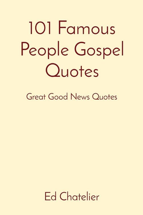 Produktbild: 101 Famous People Gospel Quotes