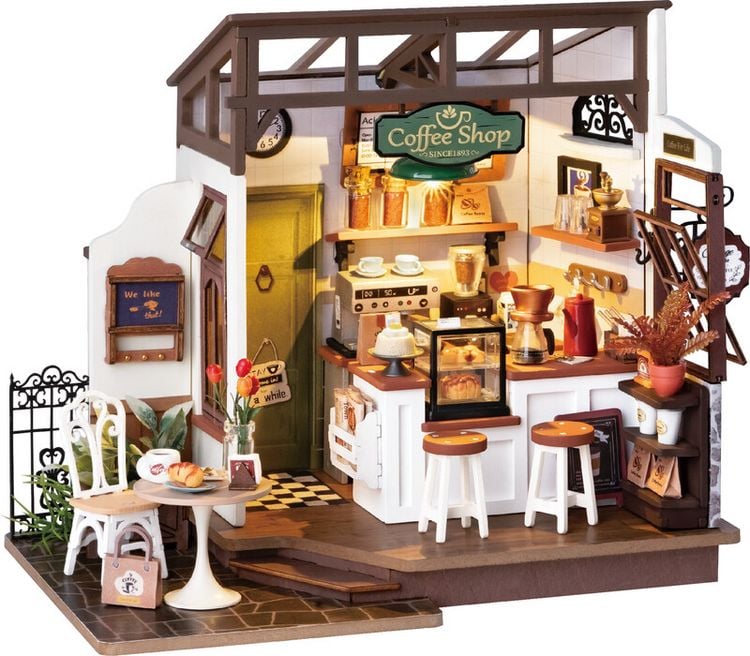 Produktbild: Book Nook DIY B&uuml;cherecke NO.17 Caf&eacute;