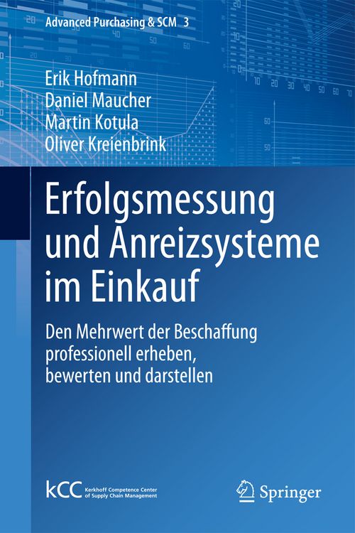 Produktbild: Erfolgsmessung und Anreizsysteme im Einkauf