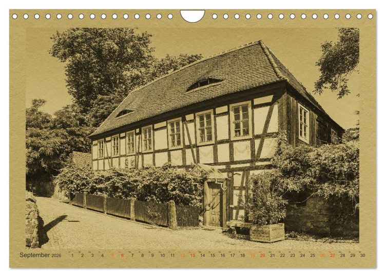 Produktbild: Radebeul - Ein Kalender im Zeitungsstil (Wandkalender 2026 DIN A4 quer), CALVENDO Monatskalender