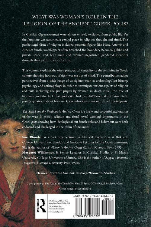 Produktbild: The Sacred and the Feminine in Ancient Greece