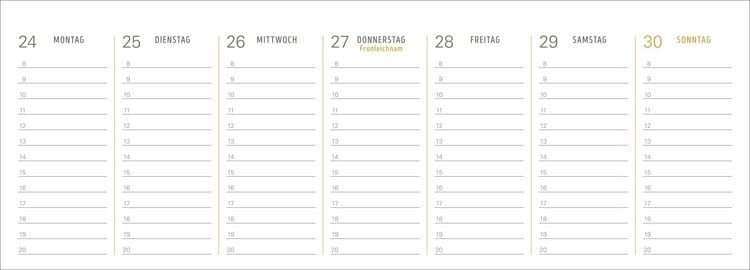 Produktbild: Katzen Premium-Tischplaner 2027 - Der literarische Wochenkalender mit Zitaten