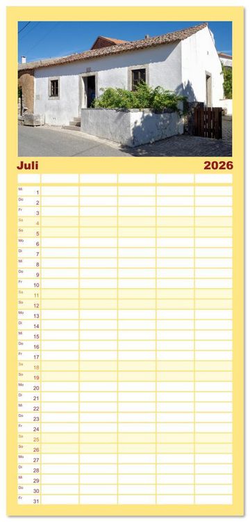 Produktbild: Familienplaner 2026 - Fatima: Ein Besuch in Portugals heiligem Herz mit 5 Spalten (Wandkalender, 21 x 45 cm) CALVENDO