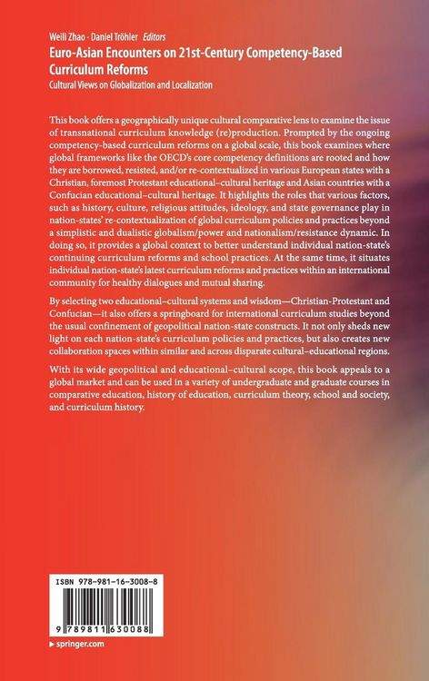 Produktbild: Euro-Asian Encounters on 21st-Century Competency-Based Curriculum Reforms