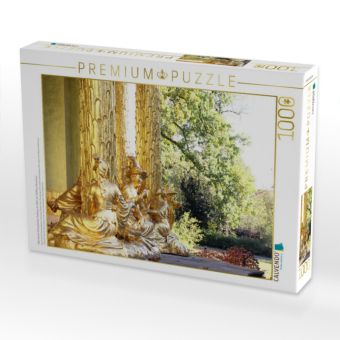 Produktbild: CALVENDO Puzzle Figuren am Chinesischen Teehaus im Park von Schloss Sanssouci | 1000 Teile Lege-Gr&ouml;&szlig;e 64x48cm Foto-Puzzle f&uuml;r gl&uuml;ckliche Stunden
