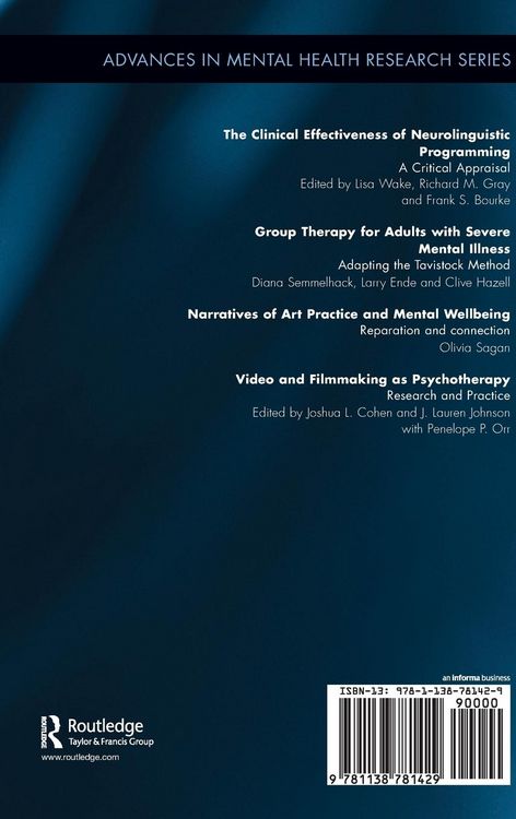 Produktbild: Video and Filmmaking as Psychotherapy