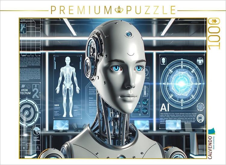 Produktbild: CALVENDO Puzzle Die Zukunft beobachtet uns | 1000 Teile Lege-Gr&ouml;&szlig;e 64x48cm Foto-Puzzle f&uuml;r gl&uuml;ckliche Stunden