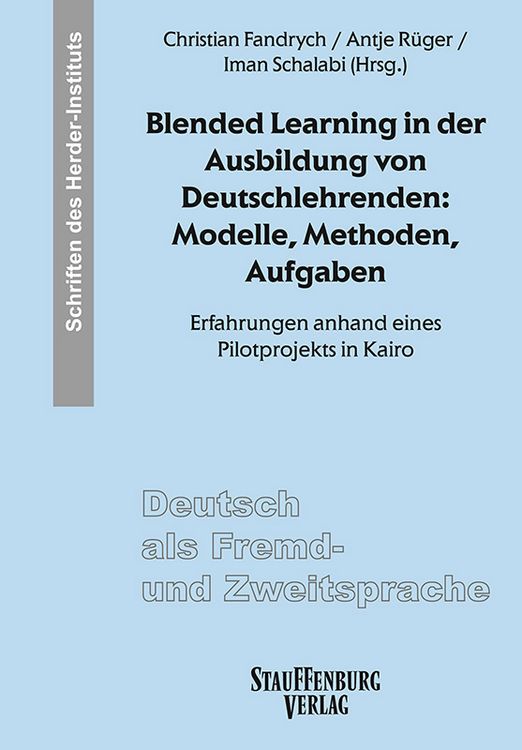 Produktbild: Blended Learning in der Ausbildung von Deutschlehrenden: Modelle, Methoden, Aufgaben