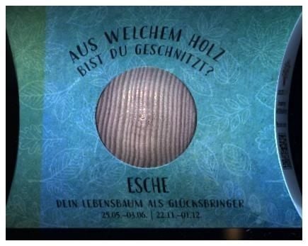 Produktbild: Handschmeichler Esche 45mm mit Baumhoroskop