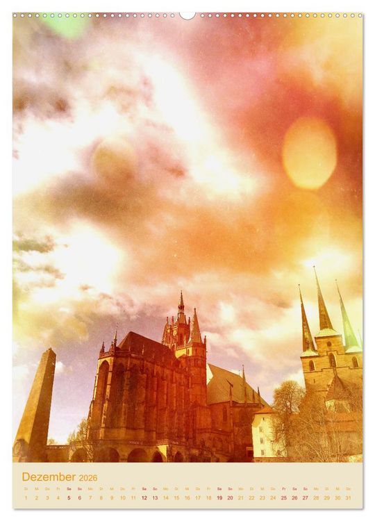 Produktbild: ERFURT total cool (Wandkalender 2026 DIN A2 hoch), CALVENDO Monatskalender