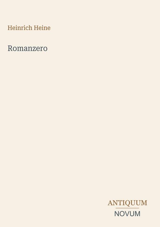 Produktbild: Romanzero