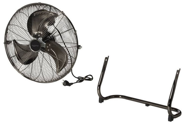 Produktbild: Sygonix Bodenventilator 120W (&Oslash; x H) 540mm x 540mm Schwarz