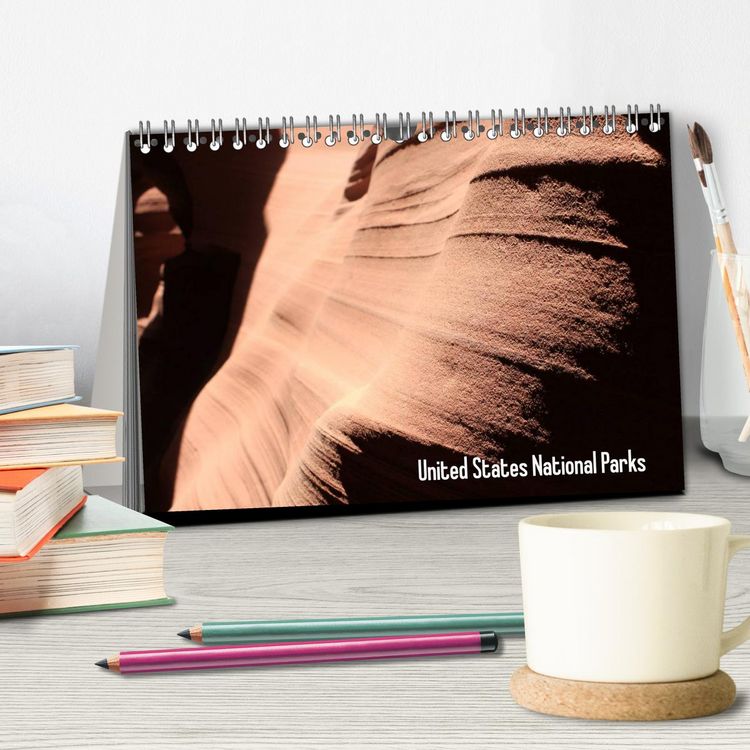 Produktbild: United States National Parks (Tischkalender 2026 DIN A5 quer), CALVENDO Monatskalender