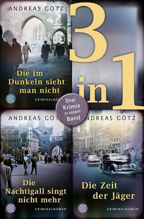 Produktbild: Die im Dunkeln sieht man nicht / Die Nachtigall singt nicht mehr / Die Zeit der J&auml;ger - Drei Krimis in einem Band