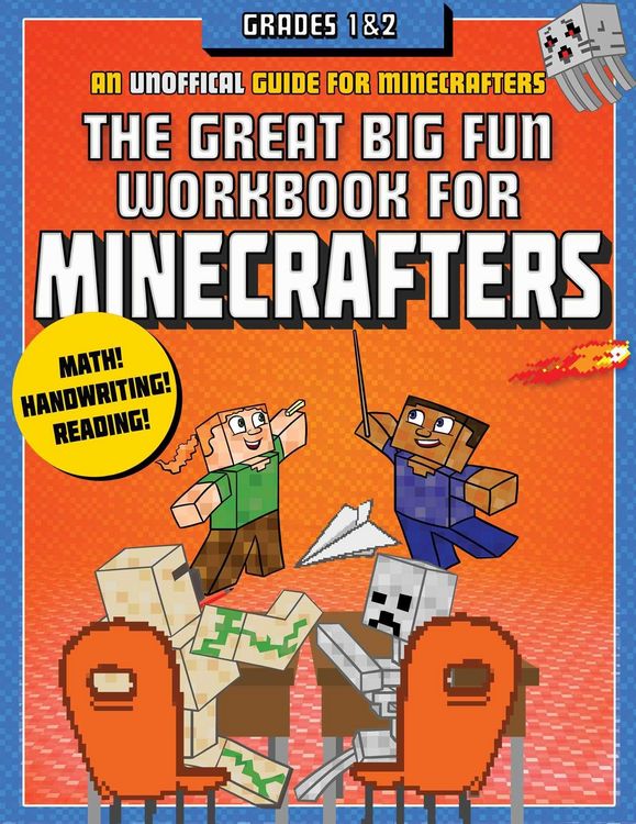 Produktbild: The Great Big Fun Workbook for Minecrafters: Grades 1 & 2