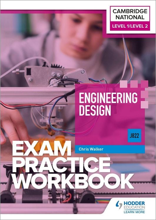 Produktbild: Level 1/Level 2 Cambridge National in Engineering Design (J822) Exam Practice Workbook